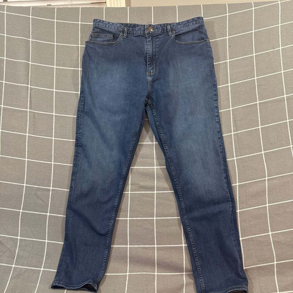 Murphy & Johnston Men's 38x32 Regular Fit Straight Leg Jeans